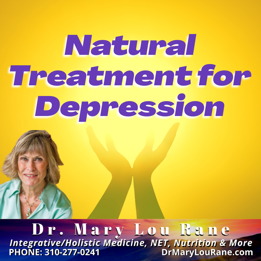 Natural Treatment For Depression Tips Remedies Dr Mary Lou Rane